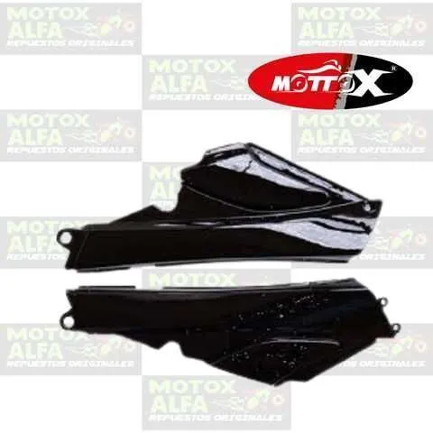 TAPA LATERAL MT110 NEGRO QMC110 CABALLITO MOTTOX P10277