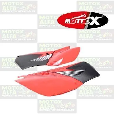 TAPA LATERAL SKR200 ROJO SUKIDA MOTTOX P10159