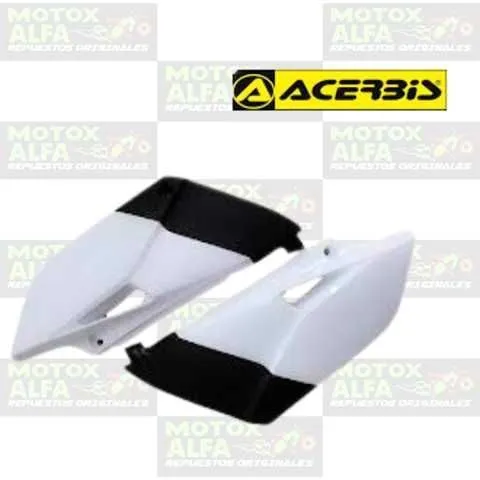 TAPA LATERAL YZF250 YAMAHA BLANCO NEGRO ACERBIS 17558 237