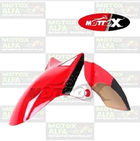 GUARDAFANGO DELANTERO CR1 ROJO TUKO MOTTOX P11173