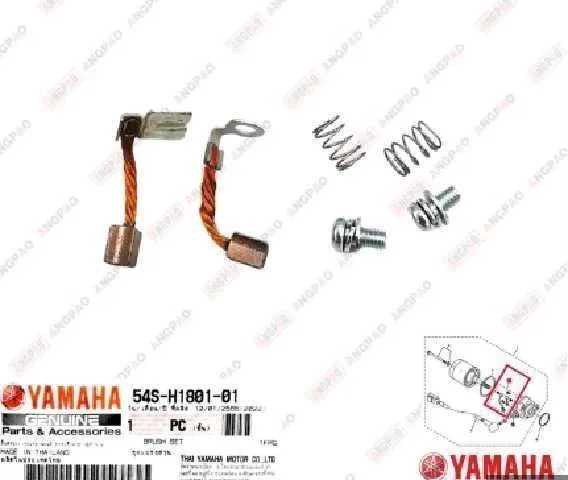 CARBON ARRANQUE FZ16 XTZ150 YAMAHA ORIGINAL 5TPH18010000 10050685