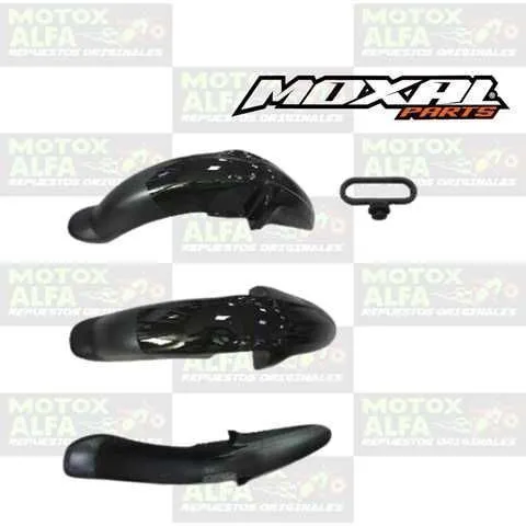 GUARDAFANGO DELANTERO PLATINA100ES NEGRO BRILLO MOXAL 01.019.0234