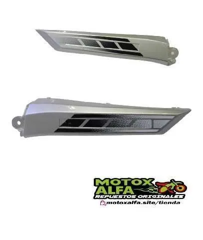 COMPLEMENTO LATERAL XY125 30A GRIS SHINERAY ORIGINAL R125-300921GRI R125-300916GRI 