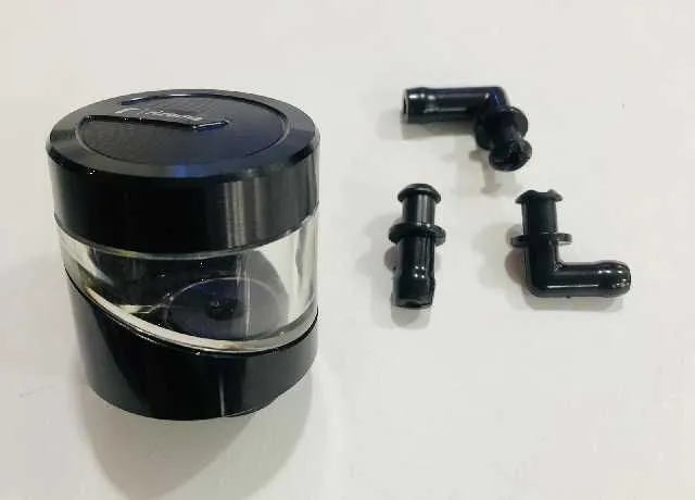 ENVASE LIQUIDO FRENO NEGRO ALUMINIO LUJO OSAKA 1016 107 1088