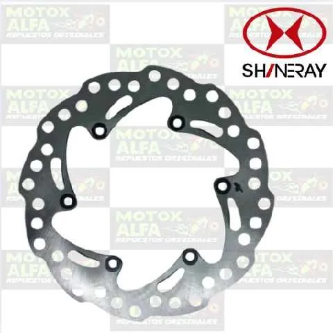 DISCO FRENO POSTERIOR XY200GY6 6H THOR200 ORIGINAL SHINERAY R200-061329