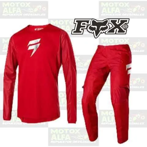 TRAJE MX NINO FOX ROJO LUJO TYXL 28 191972391477 2391606
