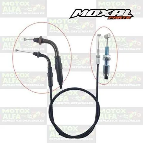 CABLE ACELERADOR LS135 PULSAR 910MM MOXAL 06.027.0027