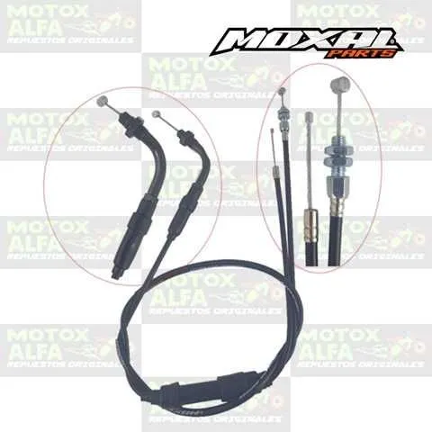 CABLE ACELERADOR WY125 DOS SALIDAS MOXAL 06.027.0005