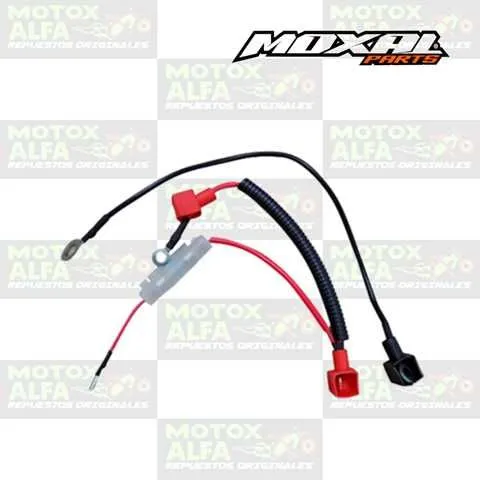 CABLE BATERIA 40CM ROJO NEGRO MOXAL 06.224.0001