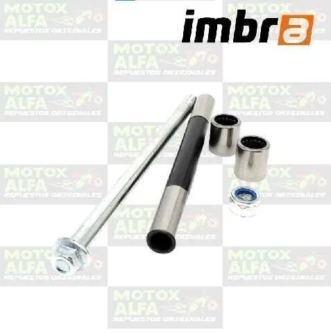 KIT EJE CENTRAL XR250 CRF230 NXR125 BROSS HONDA 14MM 251MM IMBRA 104240 934 