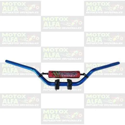 TIMON GY200 ALUMINIO AZUL MACIZO ECONOMICO GRUESO SQ RV TIMONES028