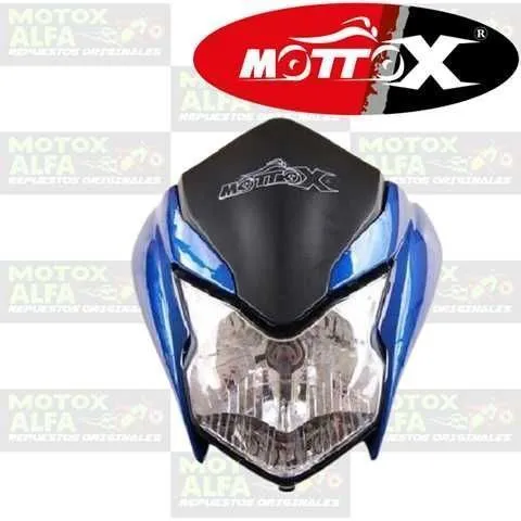 MASCARILLA COMPLETA CB110 AZUL HONDA  MOTTOX P10561