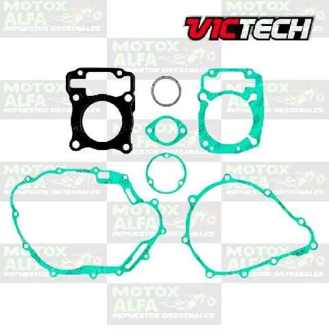 KIT EMPAQUE CBF150 HONDA BROS150 XR150 NACIONAL VICTHEC 3657
