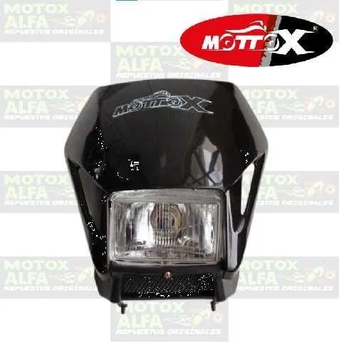 MASCARILLA COMPLETA XR250 HONDA NEGRO DAYTONA DY250GY-4 BULL MOTTOX P10292  