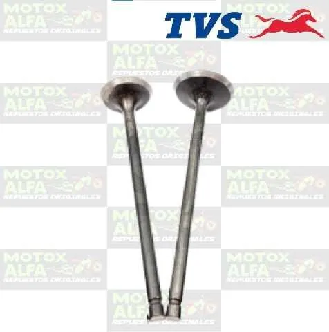 VALVULA RTR200 RTR160 4V APACHE AMD/ESC ORIGINAL TVS N9010320 N9010330 10146.145-GEN 