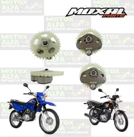 BOMBA ACEITE YBR125 XTZ125 YAMAHA 34T MOXAL 06.022.0036