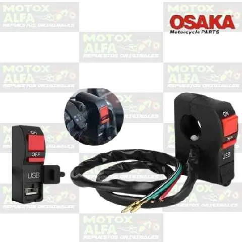 BOTON ENCENDIDO UNIVERSAL USB CARGA RAPIDA OSAKA 0797