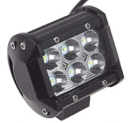 LUZ LED CUADRADA 6LED FLASH KINGMOTO 14400 2