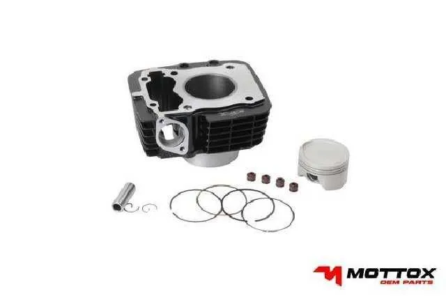 KIT CILINDRO XR150 CBF150 HONDA HUNK150 HERO 149CC 57.3MM P14MM NEGRO MOTTOX M03511