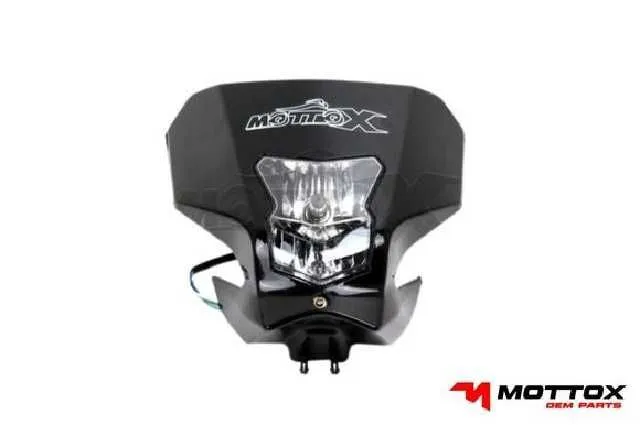 MASCARILLA COMPLETA SKR200 MODERNA NEGRO MOTTOX M03383