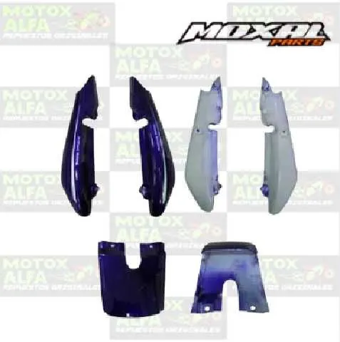 CUBREMONTURA YBR125 YAMAHA AZUL MOXAL 01.013.0143
