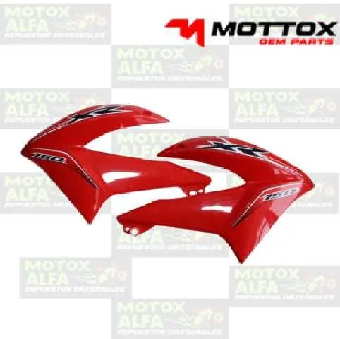 CUBRETANQUE XR150 ROJO HONDA MOTTOX P10992