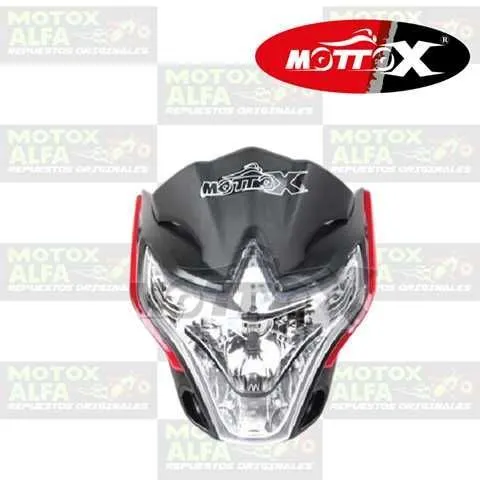 MASCARILLA COMPLETA CR1 TUKO ROJO MOTTOX P11167