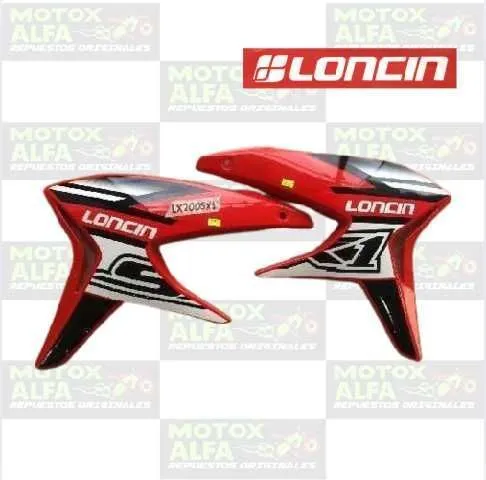 CUBRETANQUE LX200SX1 ROJO ORIGINAL LONCIN