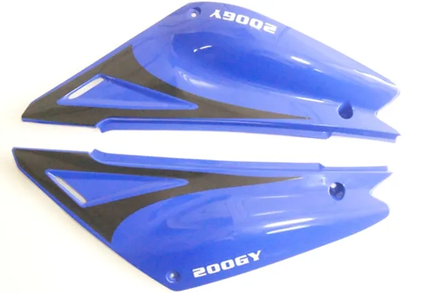 TAPA LATERAL QM200GY AZUL MOTTOX P10367