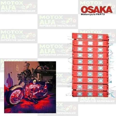 LUZ LED 3LUPITA ROJO LUJO 1.5W N128 OSAKA RV