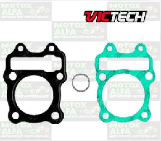KIT 1/2 EMPAQUE PLATINA100 ANTIGUA BAJAJ NACIONAL VICTECH 3614