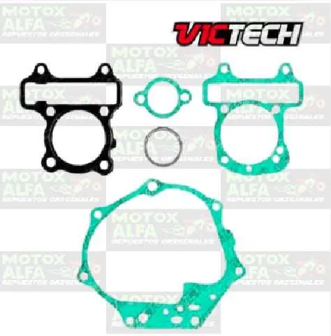 KIT EMPAQUE NAVI110 DIO110 HONDA NACIONAL VICTECH 5644