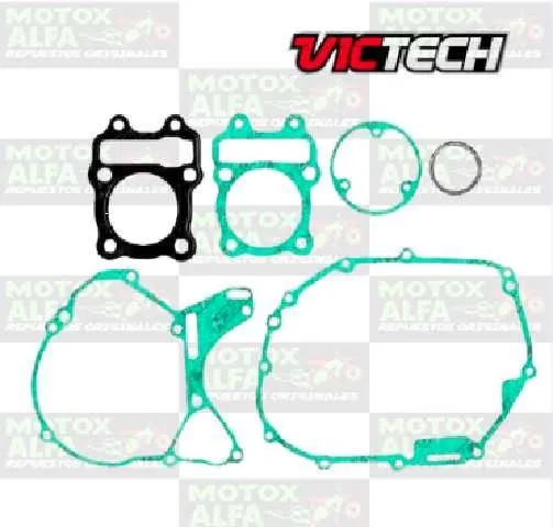 KIT EMPAQUE PLATINA100 ANTIGUA 2010 CT100 BAJAJ NACIONAL VICTECH 3613 
