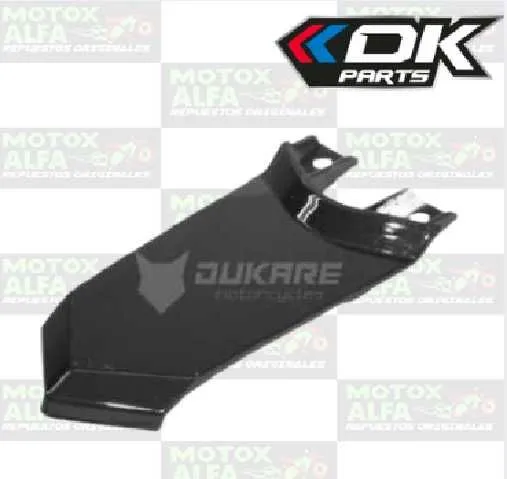 COMPLEMENTO CUBREMONTURA DK125-10 NEGRO ORIGINAL DK 102211014