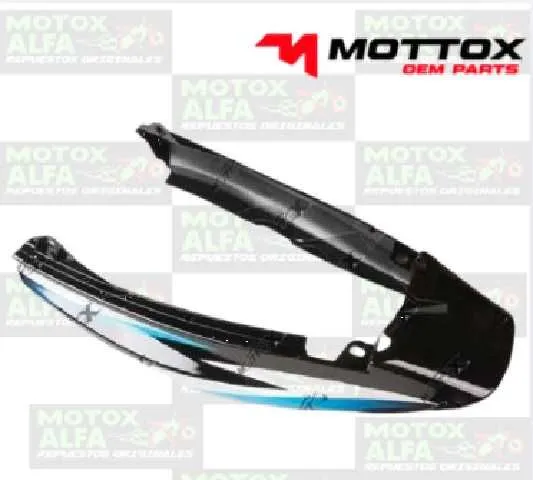 CUBREMONTURA CT125 NEGRO AZUL BAJAJ MOTTOX P11261