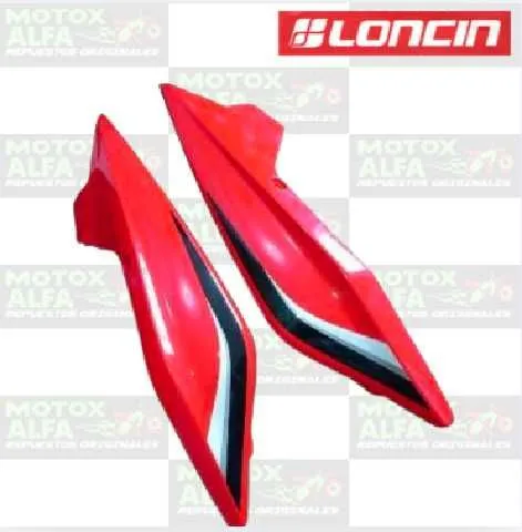CUBREMONTURA JL200 ROJO ORIGINAL LONCIN