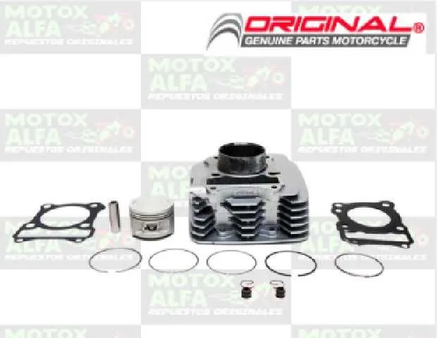 KIT CILINDRO EN125 C/EURO 52MM 14P 40ALT SUZUKI ORIGINAL GENUIPARTS 10114.104-GEN