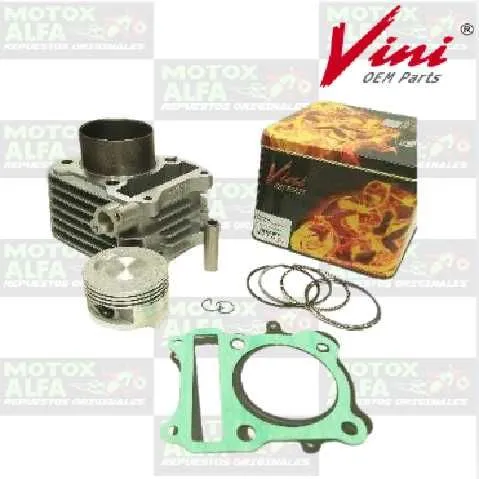 KIT CILINDRO GN150H MODIFICADO GN125 62MM P14MM ALT69 SUZUKI RACING VINI 990460100427 13648