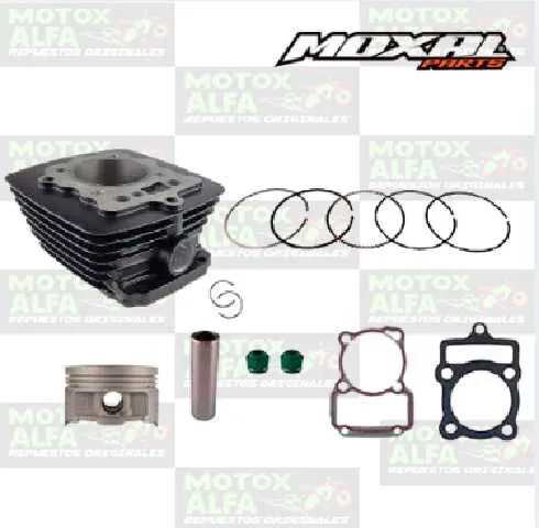 KIT CILINDRO STIFF150 XY15010D  149CC 62MM P13MM ALT98MM NEGRO MOXAL 06.050.0041