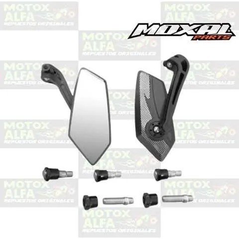 ESPEJO HOJA SPORT 8-10MM FIBRA CARBONO E-19 MOXAL 01.016.0025
