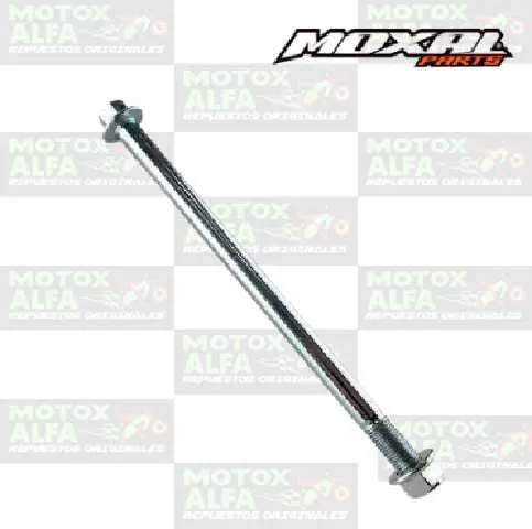 EJE 12MM 200MM DELANTERO AX4 GN125 XY12530A WY125 XY150 WIND200 XR125 XR150 XR190 MOXAL 06.056.0004