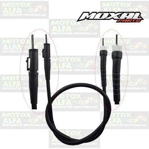 CABLE VELOCIMETRO CB1 CB110 ECO100 HERO HONDA 870MM MOXAL 06.032.0017