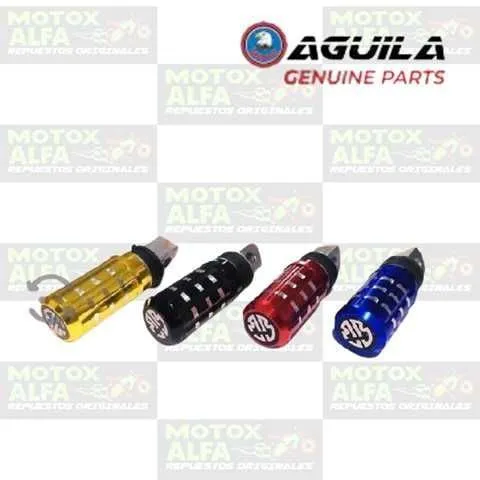 ESTRIBO POSTERIOR ROJO ALUMINIO  G2054 AGUILA EC46300 00 16
