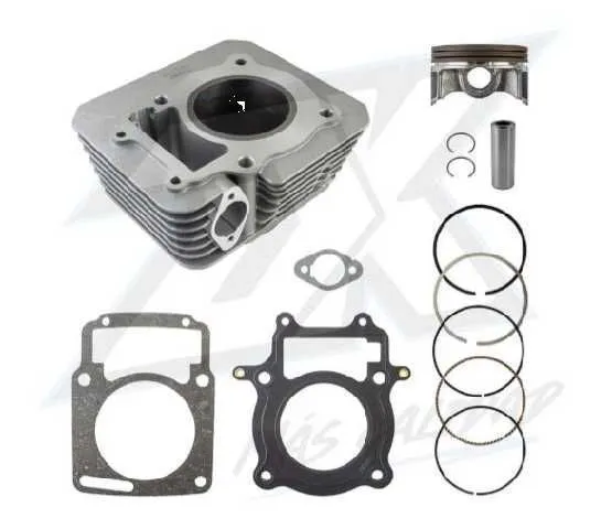 KIT CILINDRO DK250 CB250 P16 72MM 107ALT PLANO GRIS DK 070240049