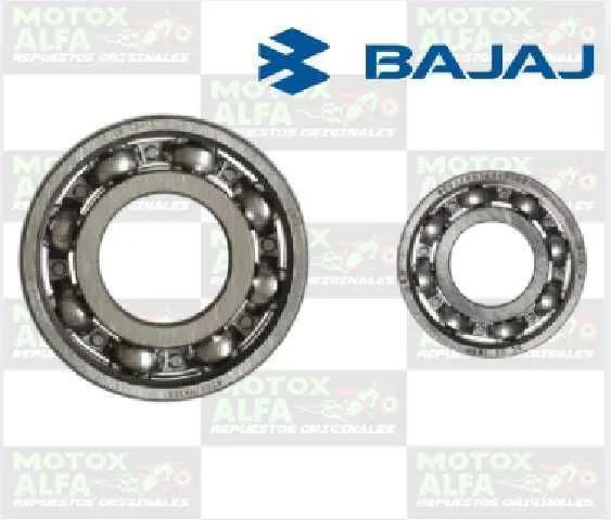 KIT RULIMAN ARBOL LEVA NS200 LH-RH ORIGINAL BAJAJ JG531220 AP1012 12105.101-GEN
