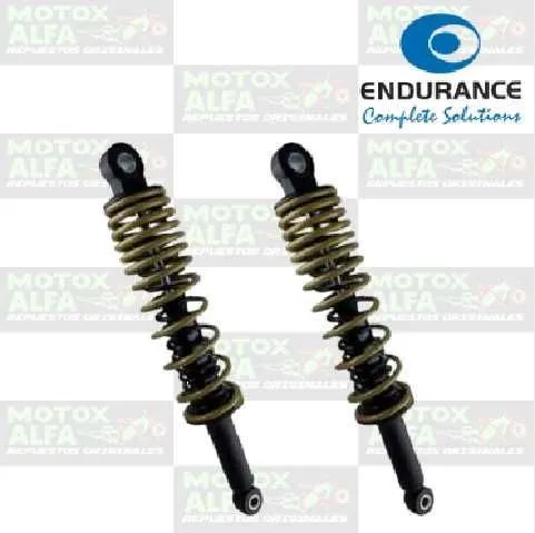 AMORTIGUADOR CT100 PLATINA100 370MM ENDURANCE INDIA 06.004.0048