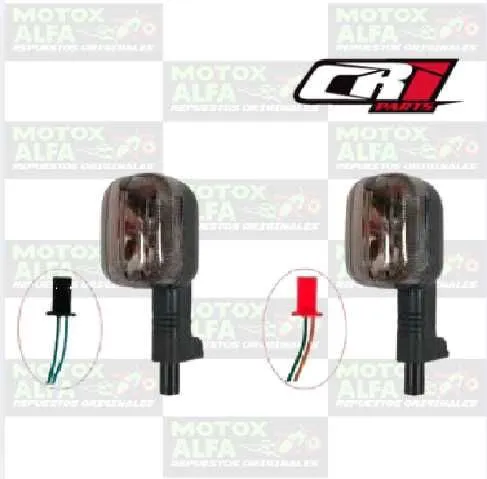 DIRECCIONAL FATTY150 POSTERIOR DY150 S1 VIPER180(16-17) FREEDOM(16-20) TRANSPARENTE CR1 06.080.0076