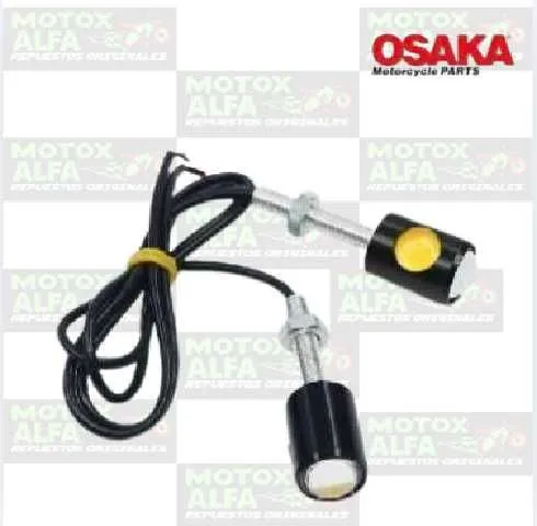 DIRECCIONAL LED PEQUEÑA NEGRO AMARILLO OSAKA 408