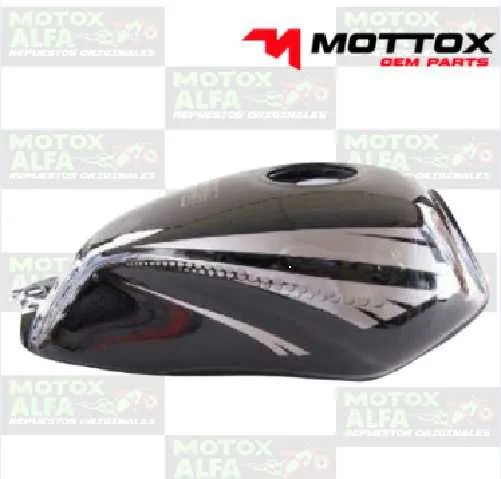 TANQUE GASOLINA WY125 NEGRO TAPA REDONDA MOTTOX M00646