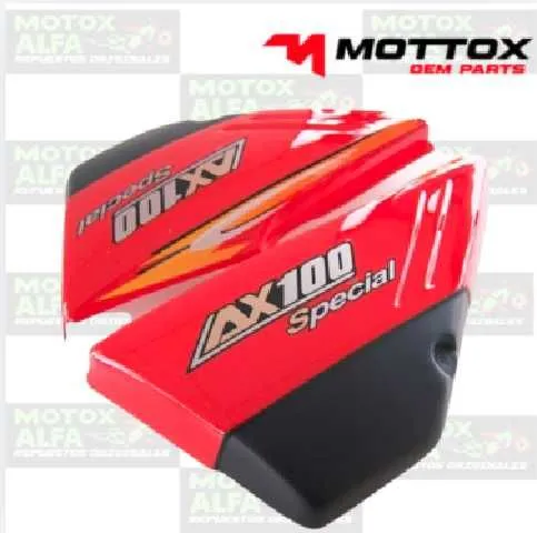 TAPA LATERAL AX100 ESPECIAL ROJO SUZUKI MOTTOX P10146